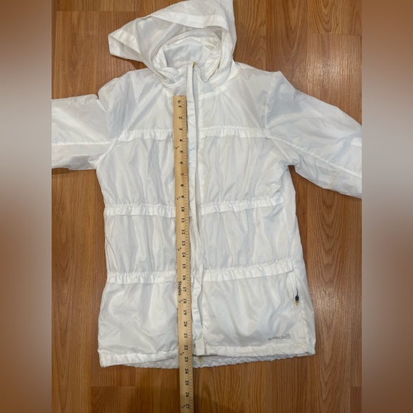 AVALANCHE Full Zip Jacket Weather Shield Running Shell White Women's Size MEDIUM - Picture 5 of 6